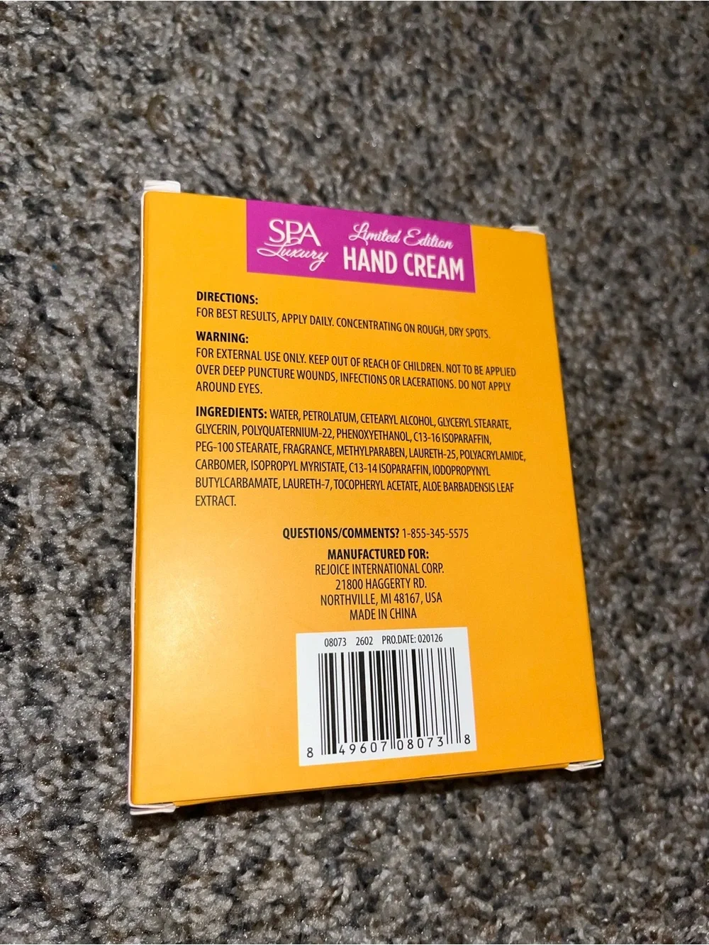 Hand Cream Twin Pack - Orange - Pistachio & Caramel Scent